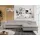 MKS Meble Eckcouch Cord 2-Sitzer Grau