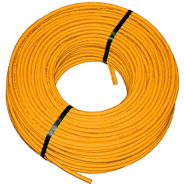 PROTEC.net Datenkabel Cat.7, S/FTP, (1000 MHz), 4x2xAWG23, gelb, Ring 100 Meter