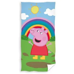 Carbotex Peppa Pig - Badehandtuch 70x140cm