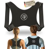 REPCO Rückengeradehalter - ergonomische Haltungskorrektur - Rückenstütze für Damen und Herren - unsichtbar unter der Kleidung - effektiv gegen schmerzen