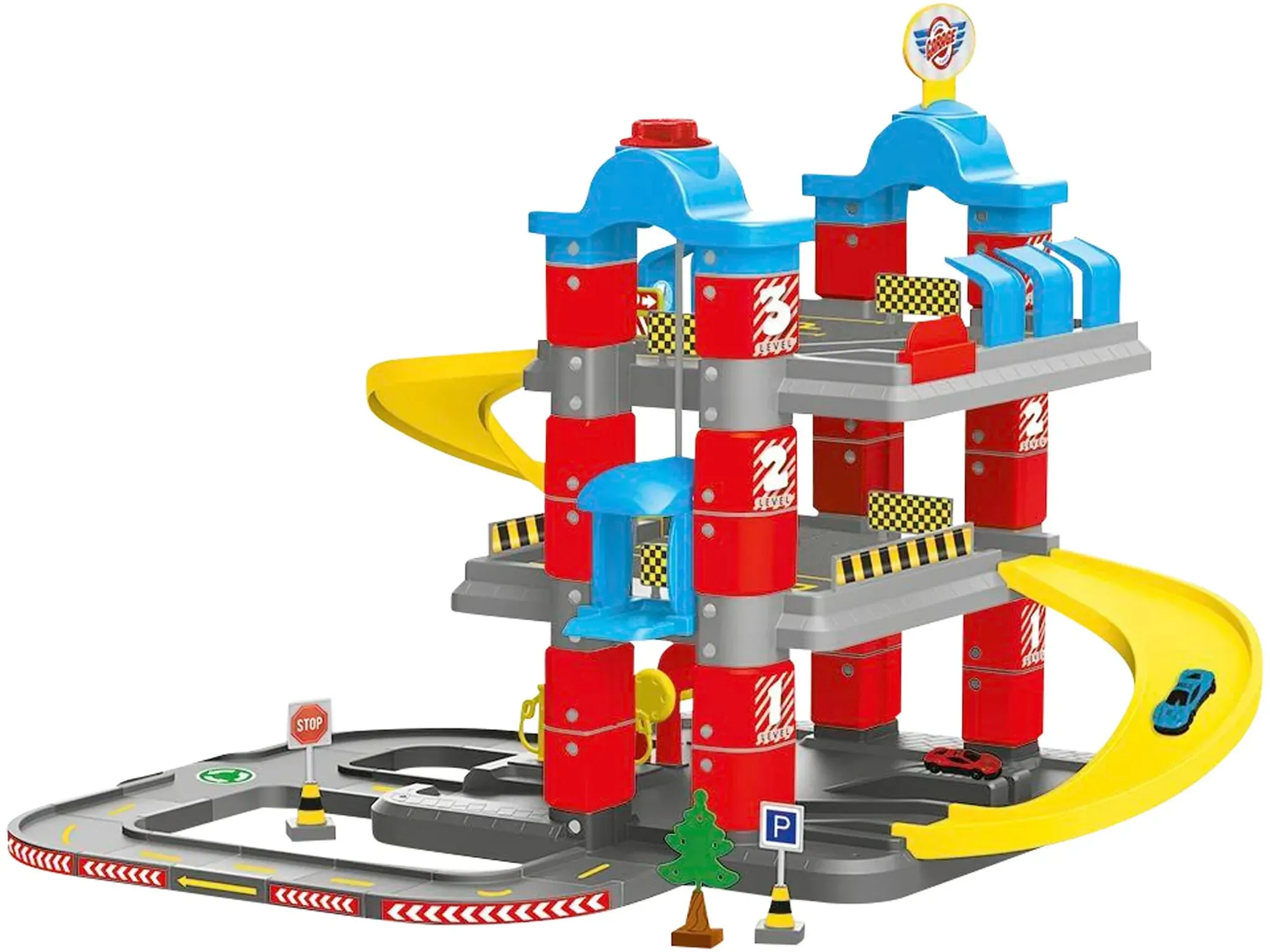 Dolu Parkgarage 3 Levels, mehrfarbig