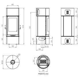 Hitze Charuto Metall Schwarz