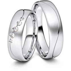 Trauringe Wien 333er Weiflgold - 8041