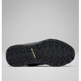 Columbia Damen RedmondTM IV Mid Waterproof Walking Shoe Black citron Haze, 43 EU