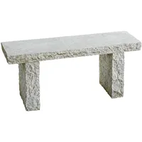 Dehner Granit-Gartenbank 100 x 30 x 44 cm