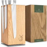 WALDWERK Design Messerblock ohne Messer - magnetisch und drehbar