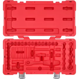 KS Tools Kunststoff-Leerkoffer 46-tlg. rot