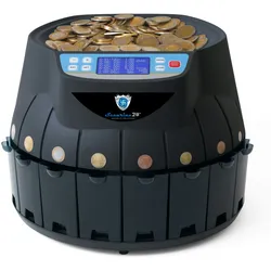 Münzzähler Euro SR1850 mit Drucker Securina24® (schwarz mit Drucker)