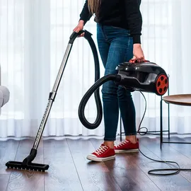 Lehmann Typhoon beutelloser Staubsauger rot