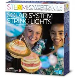 4M Steam Powered Girls - Solarsystem Lichterkette