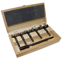 Fisch Tools Forstnerbohrersatz BLACK SHARK PRO 6-tlg.D.35,40,50,60,68 mm+Verl.FISCH-TOOLS