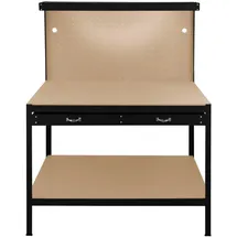 MONSTER SHOP Lochwand Stahl/MDF schwarz