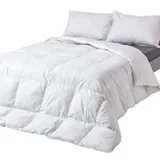 Homescapes Winter-bettdecke, Wärmeklasse 4-5, Federbettdecke mit Gänsefedern und -daunen, 230 x 220 cm,