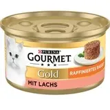 Gourmet Gold Raffiniertes Ragout 12 x 85 g - Lachs