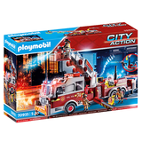 Playmobil City Action Feuerwehr-Fahrzeug: US Tower Ladder 70935