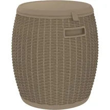 vidaXL 4-in-1 Gartenbox Hellbraun Polypropylen