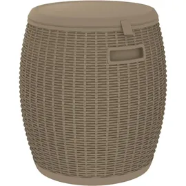 vidaXL 4-in-1 Gartenbox Hellbraun Polypropylen