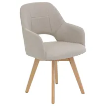 Z2 Armlehnstuhl Mikrofaser beige