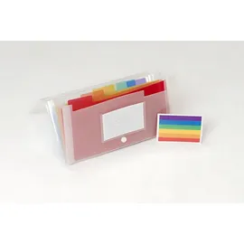 Exacompta Fächermappe A4 transparent