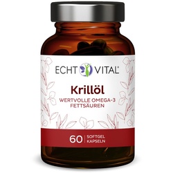 Echt Vital Krillöl Kapseln 60 St