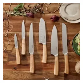 KUPPELS WOOD Messerblock 5-teilig