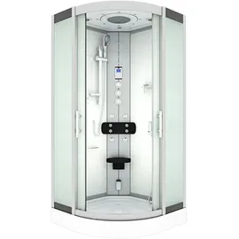 AcquaVapore Duschkabine Dusche D46-00M1 80x80 cm ohne 2K Scheiben Versiegelung