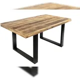 möbelliebling Mango 120 x 77 x 80 cm naturfarben/schwarz