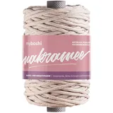 myboshi Makramee-Garn, gezwirnt, 4mm, Made in Germany, Naturgarn, Knüpf-Garn, das Kreativgarn für orientalische -Makramee-Arbeiten Rosa, 1 Kordel a 50m