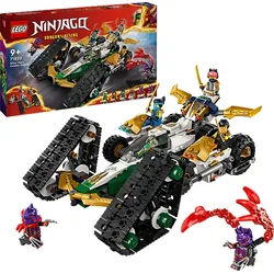 LEGO Ninjago 71820 Kombi-Raupe des Ninja-Teams Bausatz, Mehrfarbig