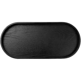 Asa Selection ASA Holztablett oval 35,5cm schwarz