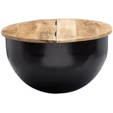 KADIMA DESIGN Schwarz Mangoholz 60 x 34 cm