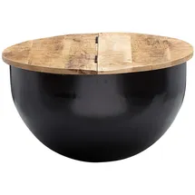 KADIMA DESIGN Schwarz Mangoholz 60 x 34 cm
