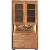 WOLFMÖBEL Buffet Bark 4069 Holz Braun Akazie