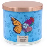 Frida Kahlo Duftkerze 3 Docht orange