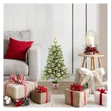 vidaXL Weihnachtsbaum mit Beleuchtung 150 LEDs Grün 65 cm