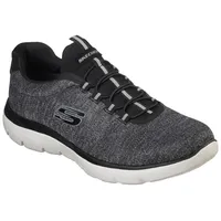 SKECHERS Summits Herren Weite M Schwarz/Weiß 42