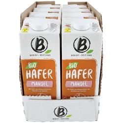 Berief Bio Hafer Mandel Drink 1 Liter, 8er Pack