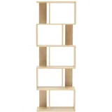 Mobili Rebecca Bücherregal 169 x 60 x 24 cm Beige