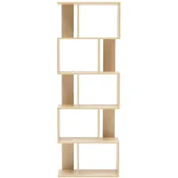 Mobili Rebecca Bücherregal 169 x 60 x 24 cm Beige