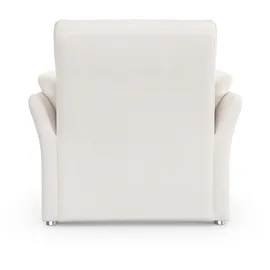 DOMO collection Sessel Pina Mikrofaser 99 x 95 x 88 cm Beige