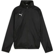 Puma teamGOAL Allweather Jacke Schwarz 128