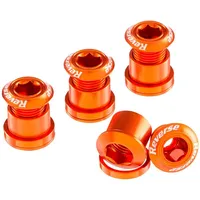 Reverse Components Reverse Kettenblattschrauben 4er Set Aluminium orange