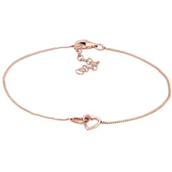 Elli Herz Heart Verschlungen 925 Sterling Silber 18 Damen 