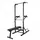 Gorilla Sports GORILLA SPORTS® Power Tower - mit Klappbar Hantelbank, Dip Station, Klimmzugstange, Liegestützgriff, 201x74x221cm, bis 150kg, Schwarz - Multifunk... - Schwarz