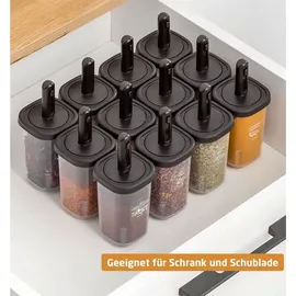Jungengel Frischhaltedose transparent/weiß 350 ml 12-teiliges Set