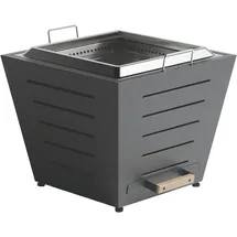 grill-welten Rauchfreie Feuerschale aus Edelstahl – Ash