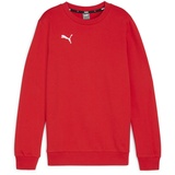 Puma teamGOAL Casuals Crew Neck Sweat Jr Rot, 128