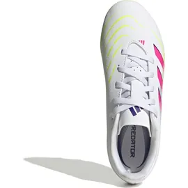 adidas Predator Club FG/MG Fußballschuh rosa|weiß|gelb 33 - 33