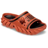 Crocs Unisex-Adult NBA Echo Slide Sandal, Orange/Abendrot im Zickzackmuster (Sunset Chevron), 41/42 EU - 41 EU