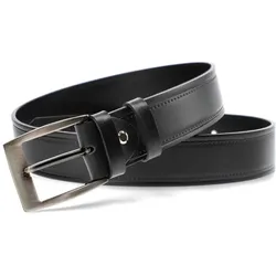 Schwarze Ledergürtel Armodo Herren Elegant, 100